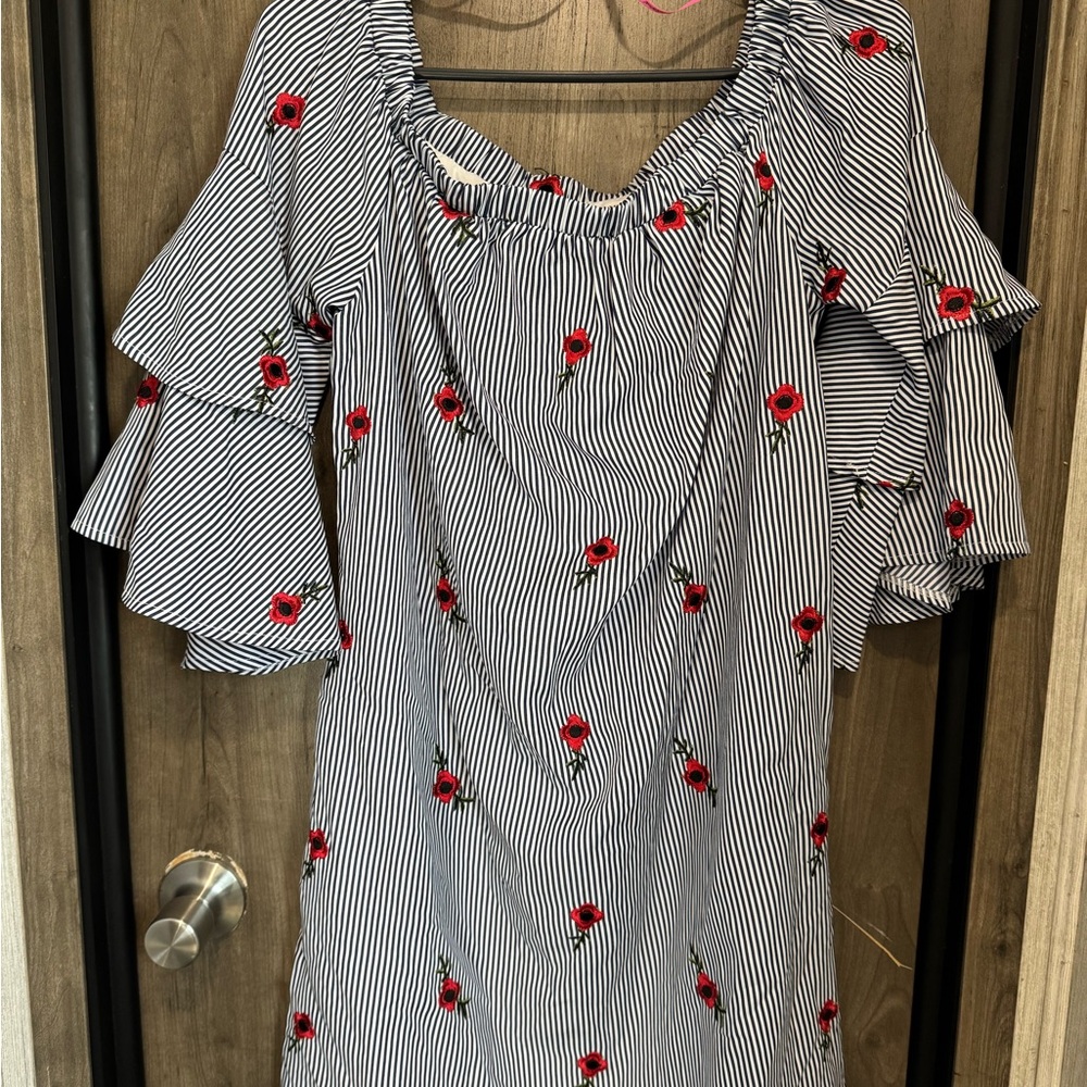 Betsey Johnson off the shoulder dress